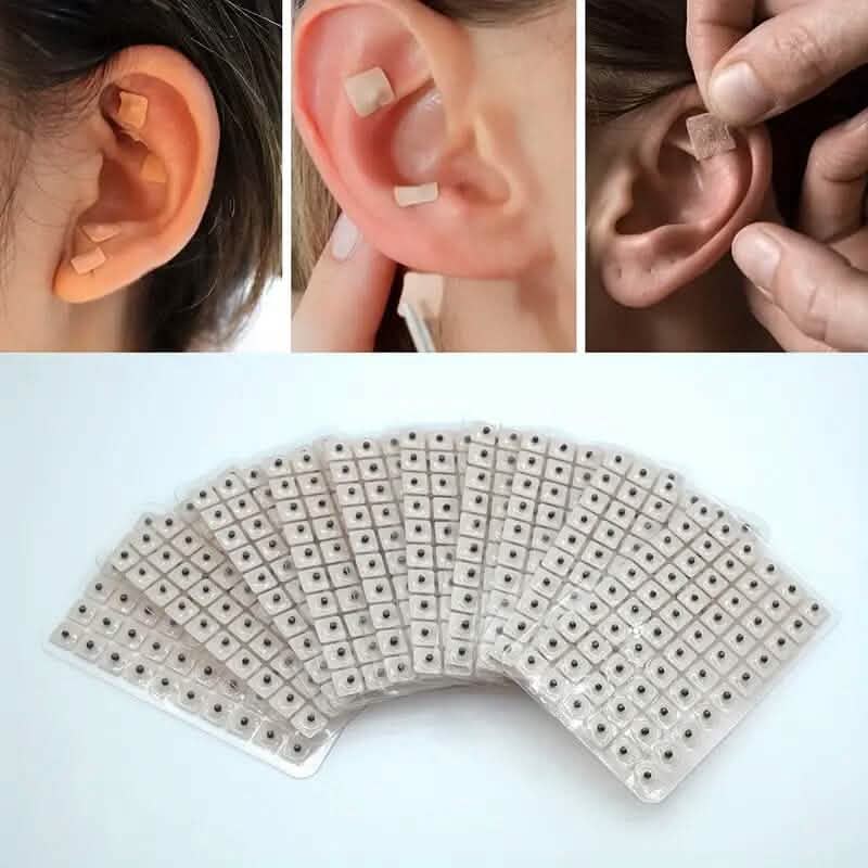 600-Pieces: Auricular Patch, Massage Press Seeds Patch for Relaxation by DailySale