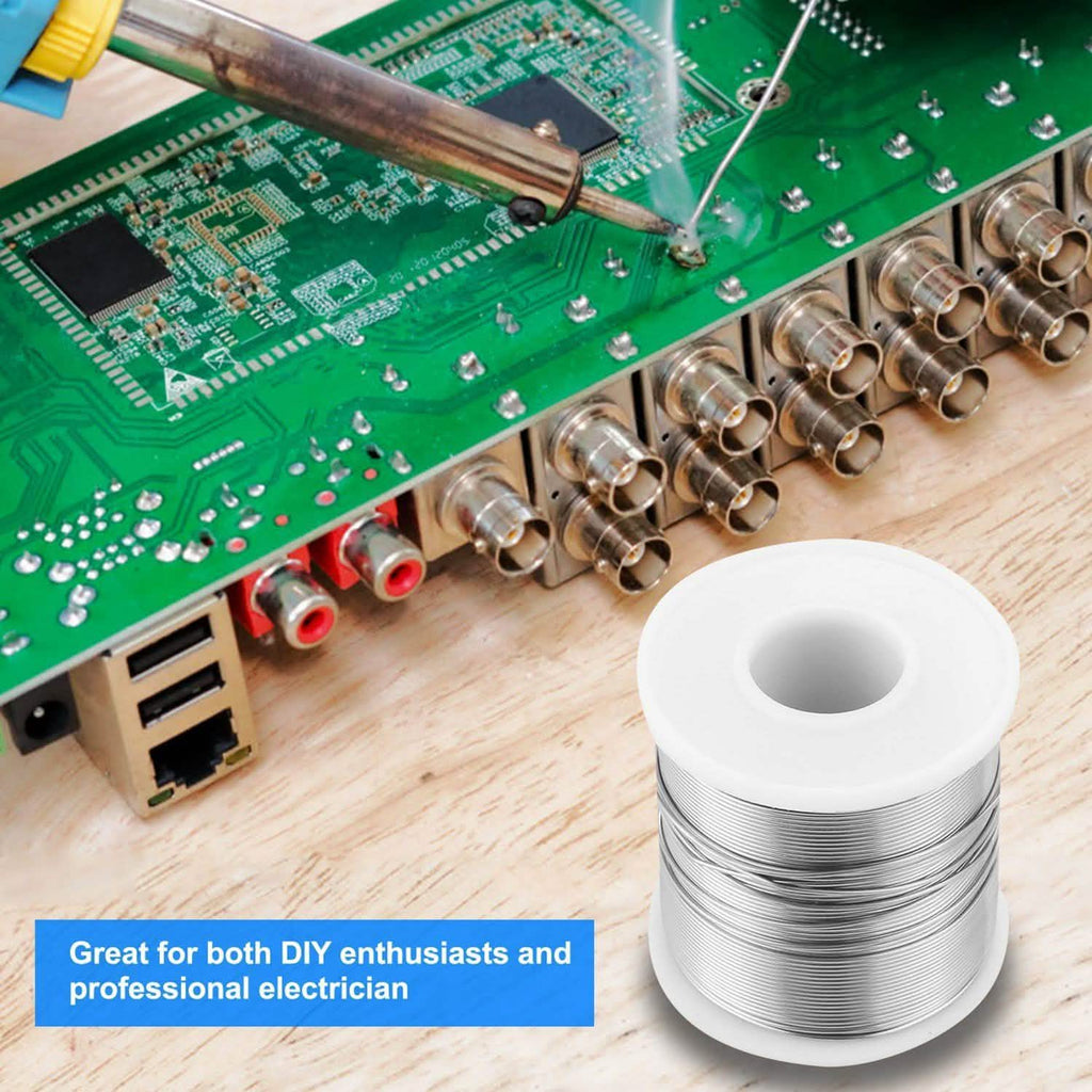 60/40 Tin Lead Rosin Core 0.8mm 1.7% Flux Electrical Solder Wire by DailySale
