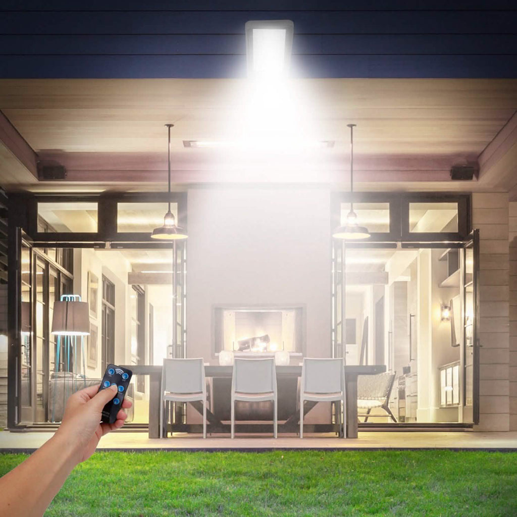 60LEDs Solar PIR Motion Sensor Remote Control Wireless Lamp by DailySale