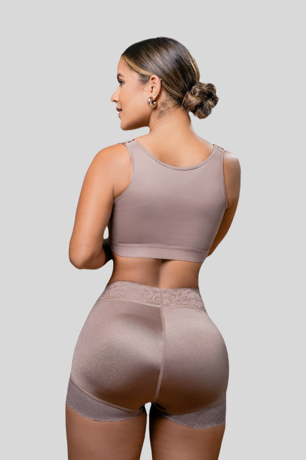 Lace Trim Shapewear Boyshort by Vedette Store