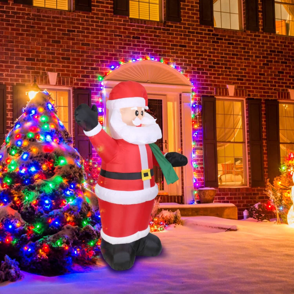 6.4ft Inflatable Christmas Giant Santa Claus by DailySale