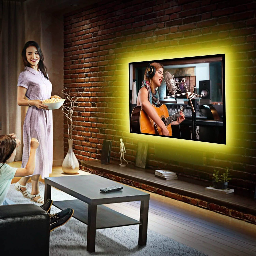 6.56ft TV LED Backlight RGB Strip Light USB Monitor Lighting by DailySale
