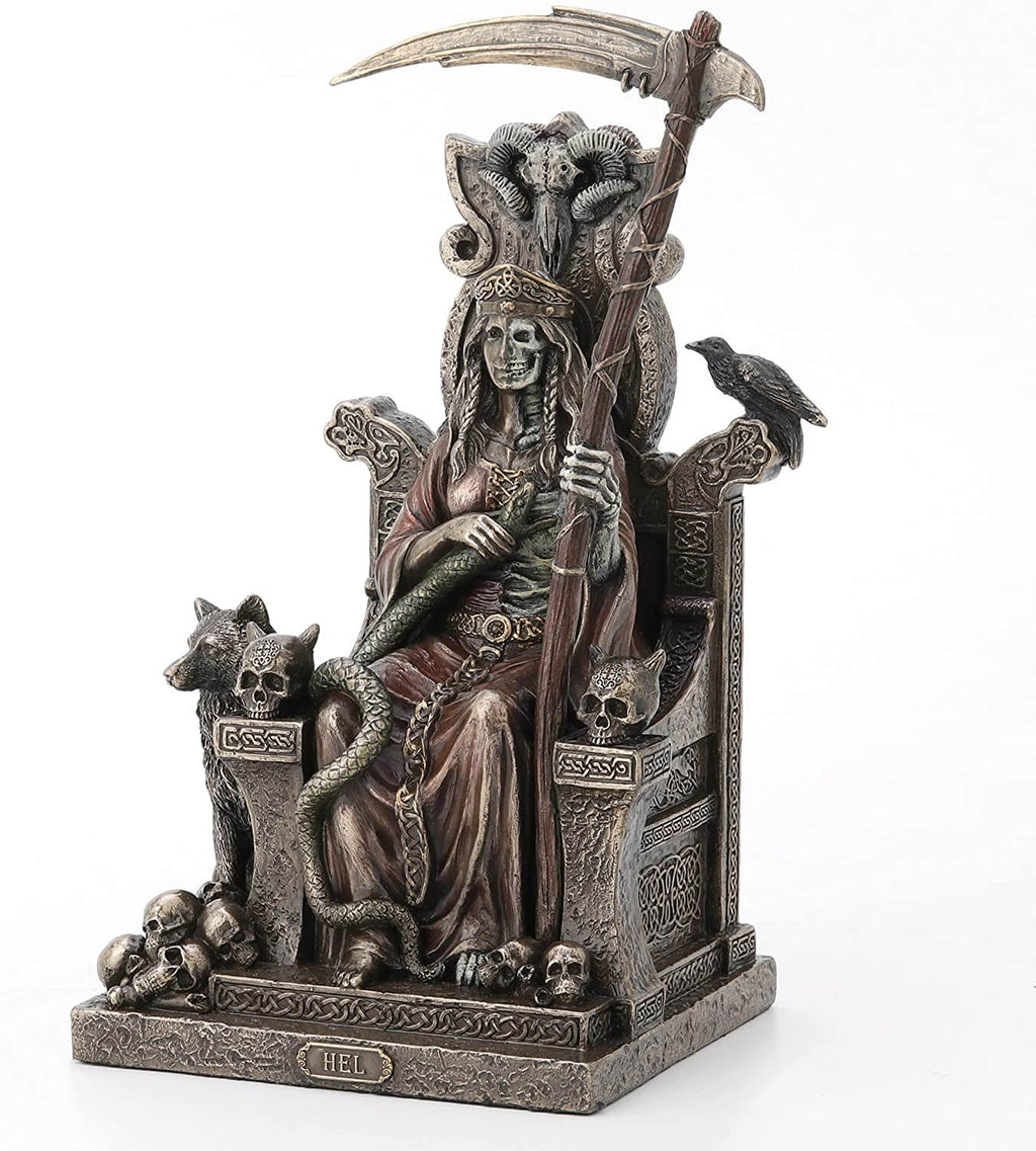 Hel, Norse Goddess of Death Figurine by FairyGlen Store