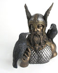 Odin with Ravens Bust by FairyGlen Store