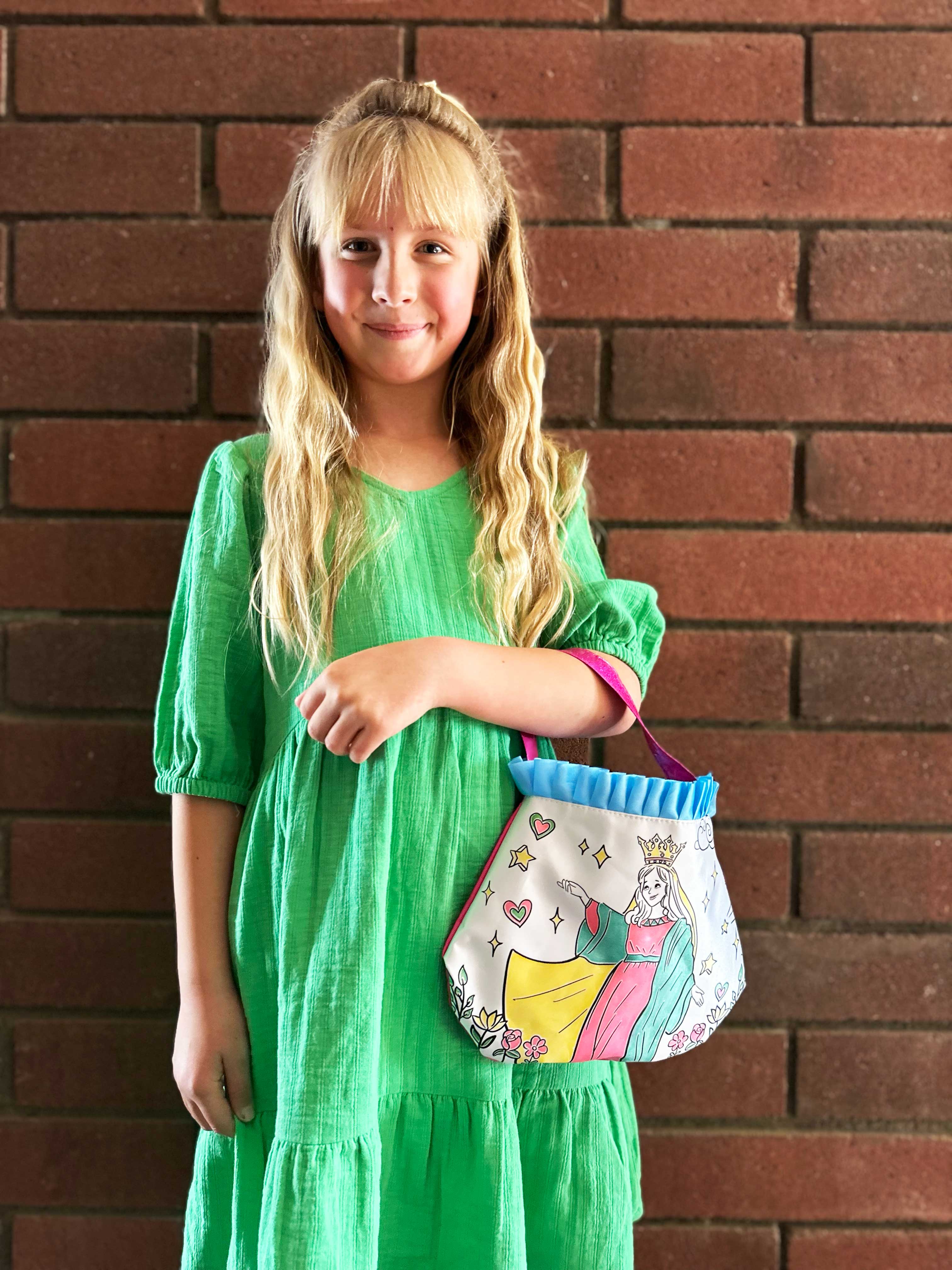 The Color and Pray Purse: Mary by Saintly Heart