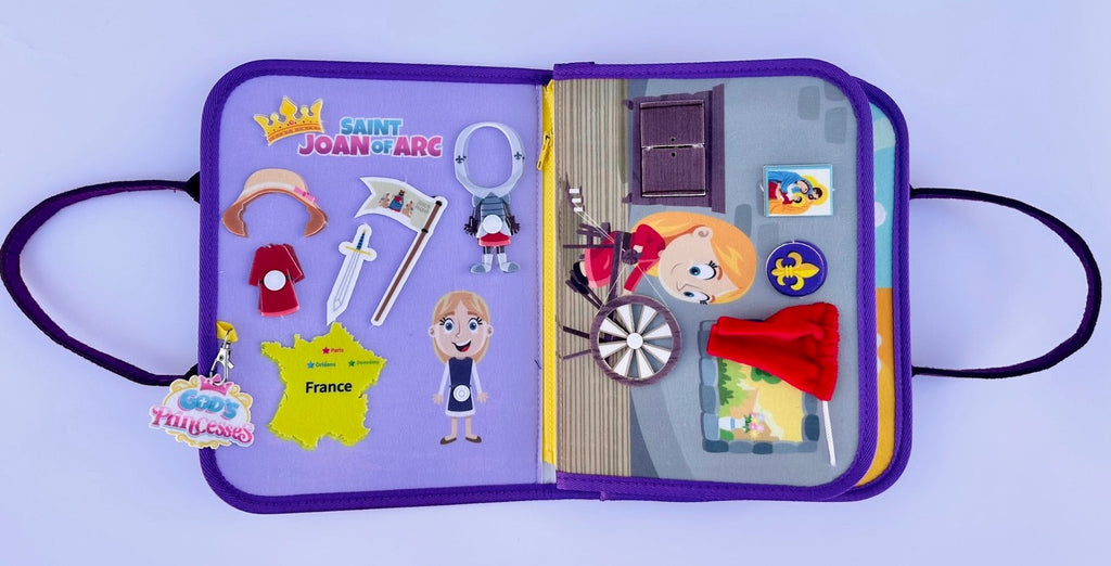 My Pray & Play Busy Book - God's Princesses by Saintly Heart