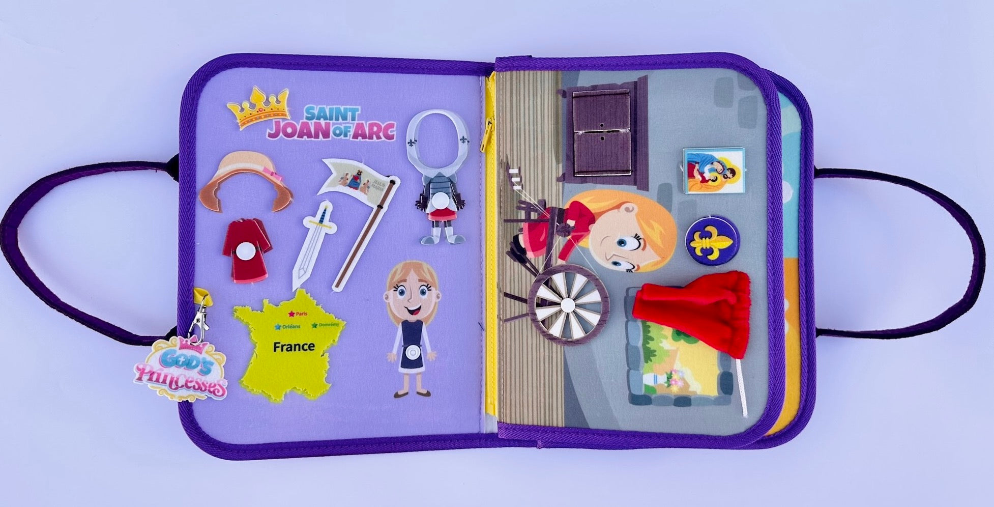 My Pray & Play Busy Book - God's Princesses by Saintly Heart