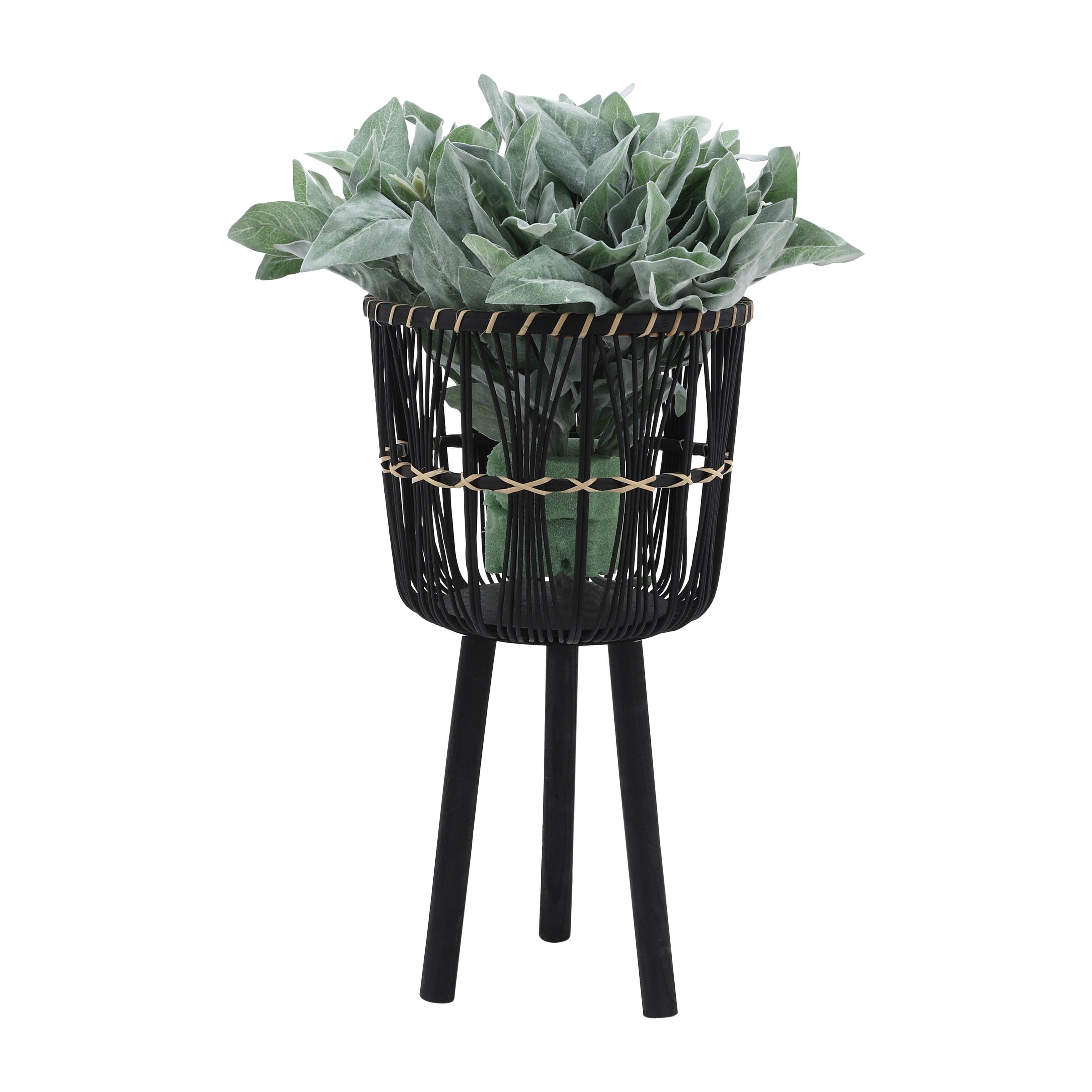Bamboo Tripod Base Planters by Terra Cotta Botanical Boutique