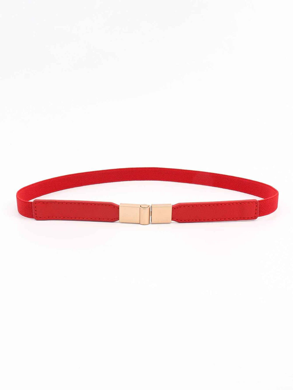 PU Elastic Skinny Belt
