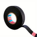 5-Meter Heat-Resistant Electrical Tape – Black Polyester for Car & Cable Management by DailySale