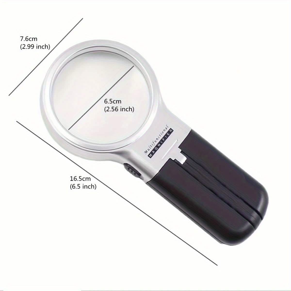 Foldable HD Multi-Power Magnifying Glass (Handheld & Desktop) by DailySale