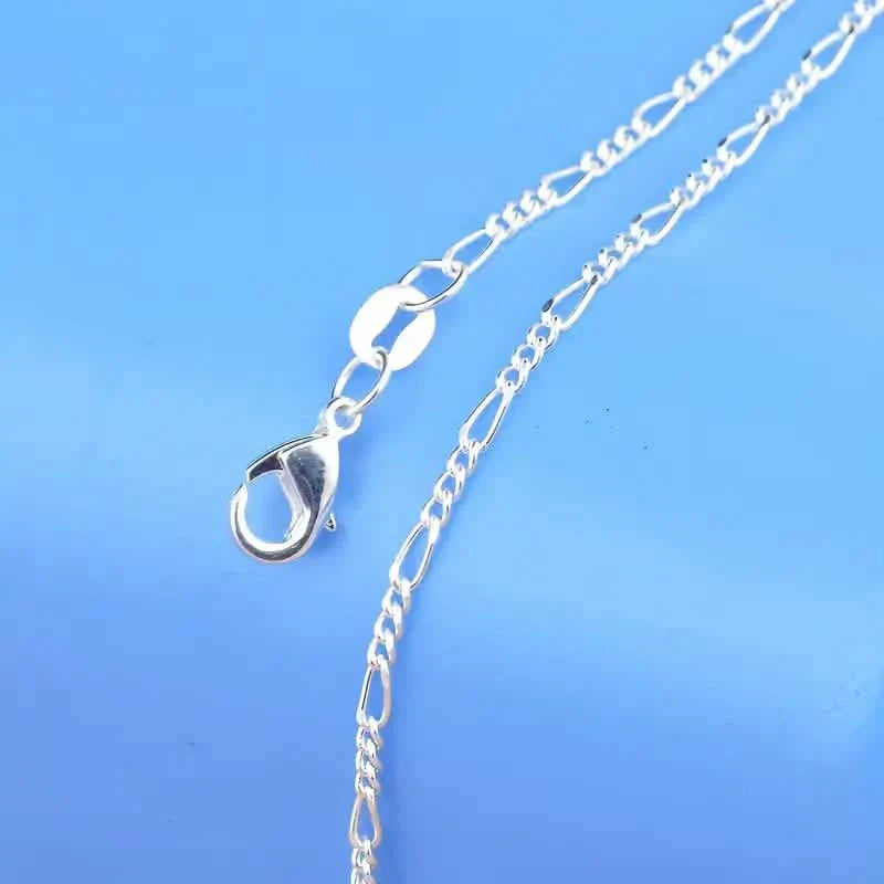 Exquisite Copper Necklace Chain, 16–30in Adjustable, 925 Silver Plated by DailySale