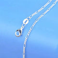 Exquisite Copper Necklace Chain, 16–30in Adjustable, 925 Silver Plated by DailySale
