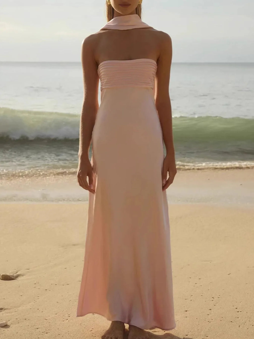 Tube Mermaid Maxi Dress by Shopiebay