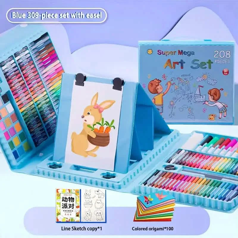 208pcs Extra Large All-in-One Art Supplies Set by DailySale