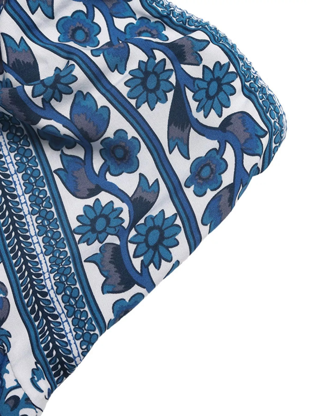 Floral Print Strapless Maxi Dress by Shopiebay