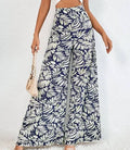 High Waist Wide Leg Pants Skirt Trousers