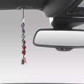 7 Chakra Gemstones Reiki Healing Crystals Tassel Wall Car Hanging Ornament by DailySale