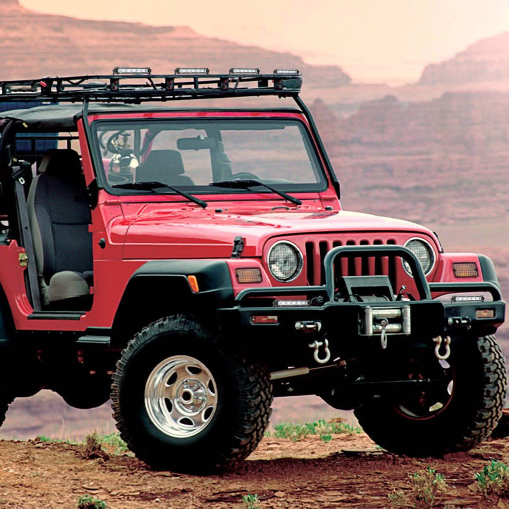 7" LED Light Bar Single Row Offroad Spot Lights by DailySale