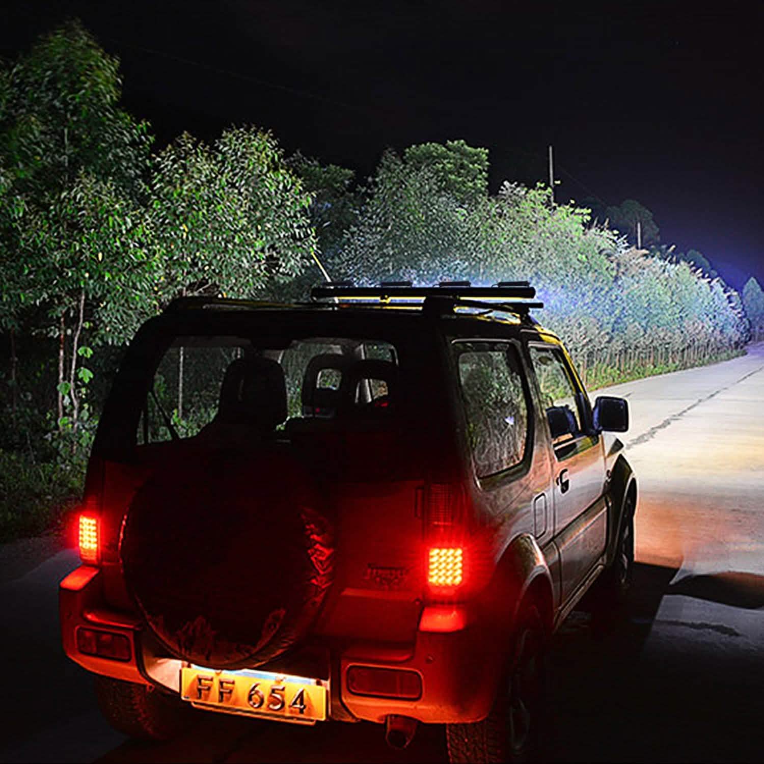 7" LED Light Bar Single Row Offroad Spot Lights by DailySale