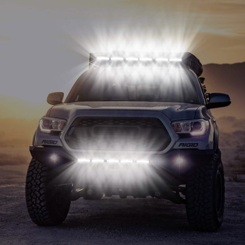 7" LED Light Bar Single Row Offroad Spot Lights by DailySale