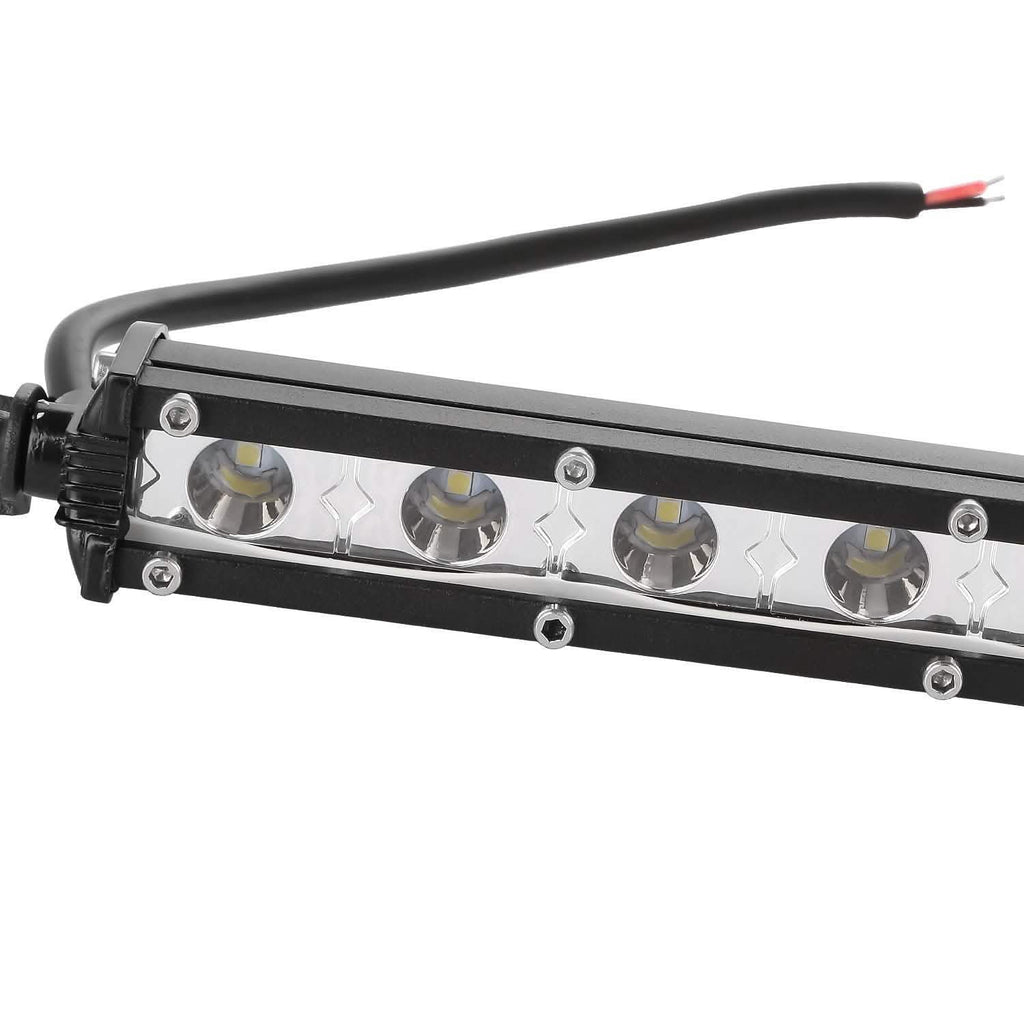 7" LED Light Bar Single Row Offroad Spot Lights by DailySale
