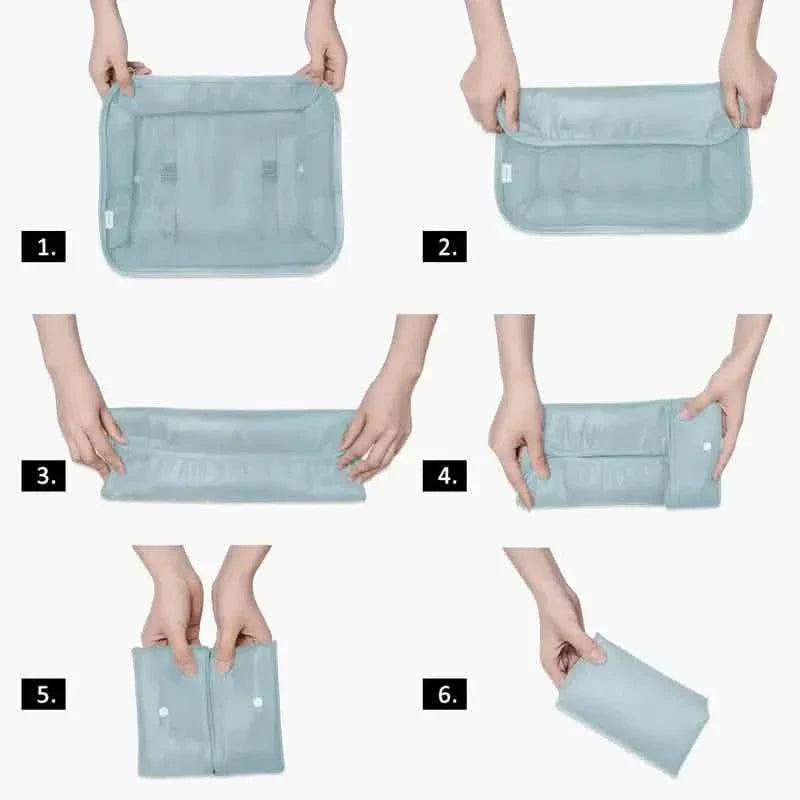 7-Pieces: Travel Luggage Packing Organizers Set by DailySale