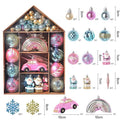 70-Pieces Set: Christmas Tree Decorations Christmas Ball by DailySale