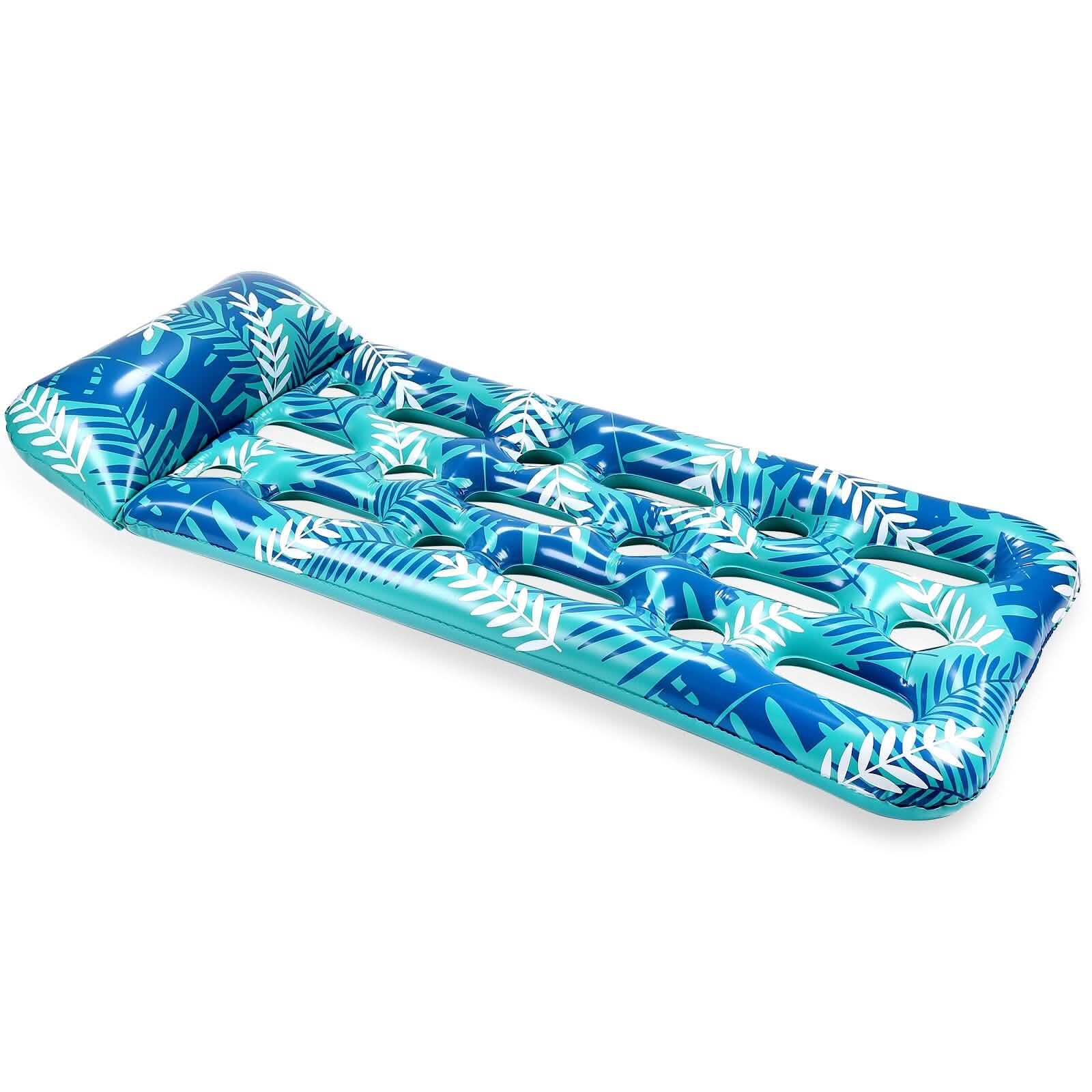 70" x 30" Inflatable Lounge Pool with Headrest by DailySale