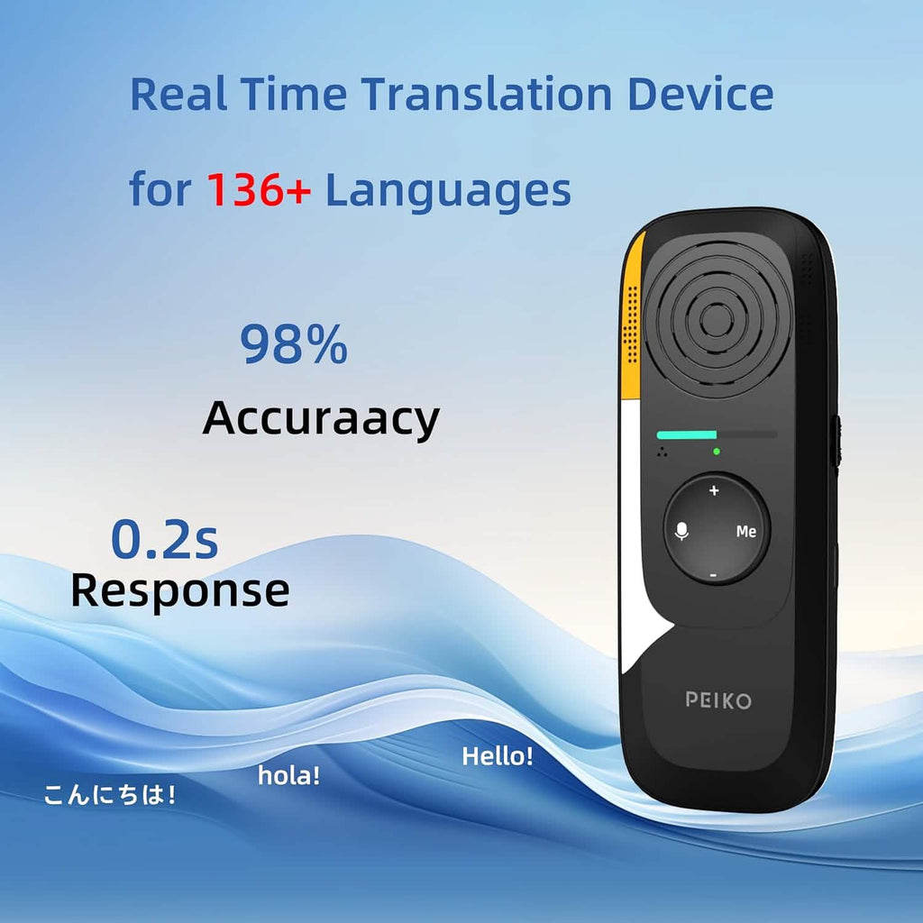 Portable Language Translator Device – 136 Languages by DailySale