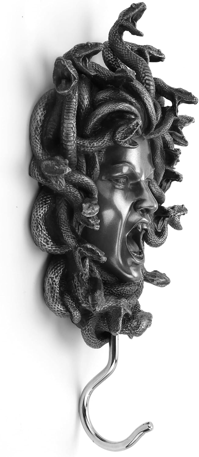 Head of Medusa Wall Hook by FairyGlen Store