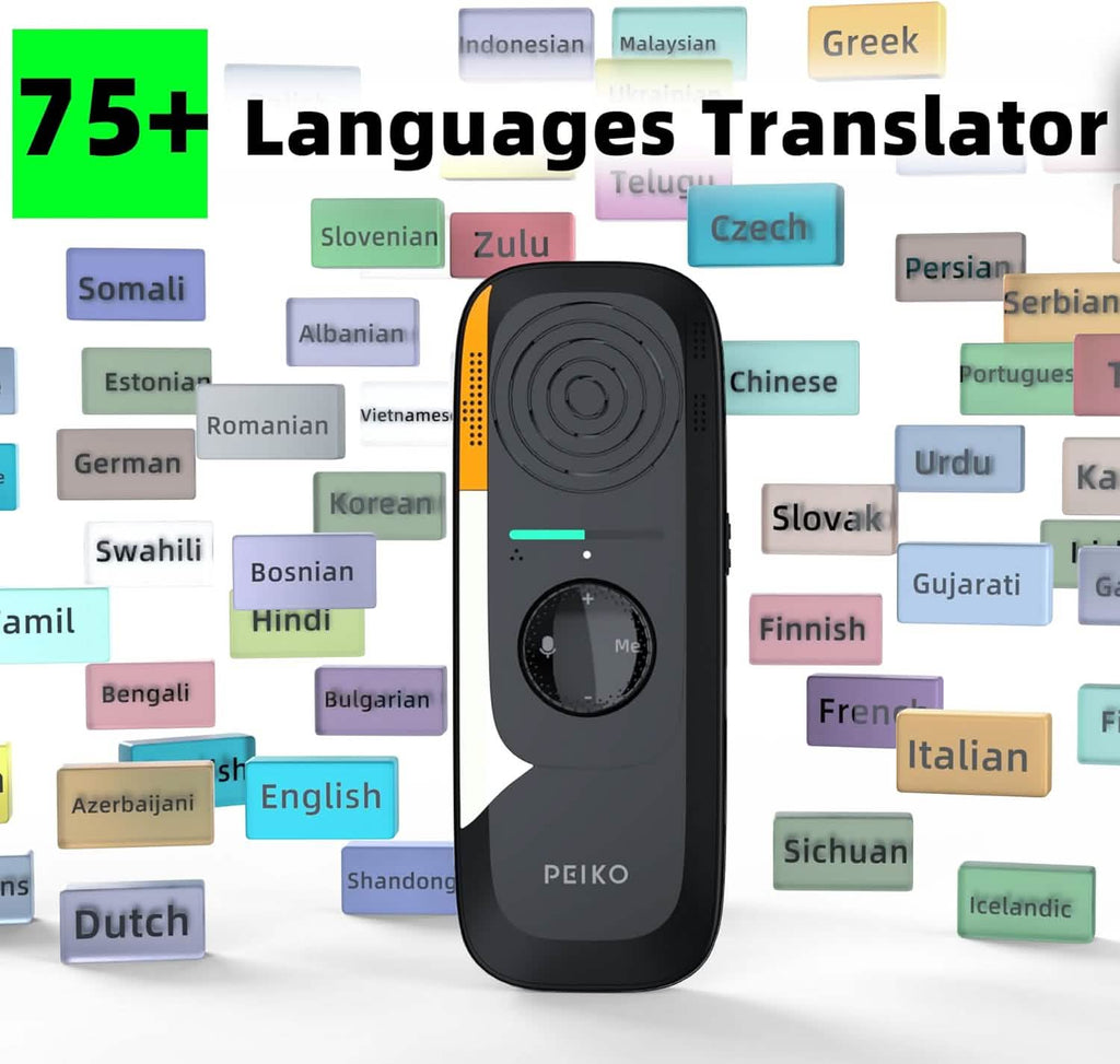 Portable Language Translator Device – 136 Languages by DailySale