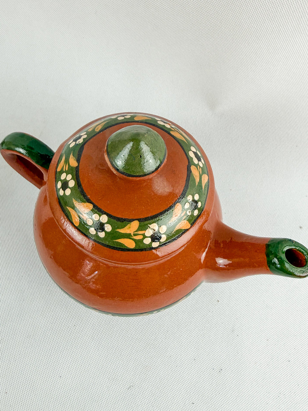 Traditional Mexican Tea Pot Set 16pc - Juego de Te Barro by TheMexHub