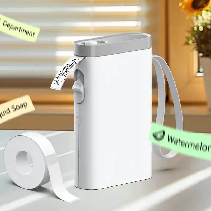P21 Wireless Thermal Label Maker – Portable USB Printer with Paper Roll, Rechargeable & Ink-Free by DailySale