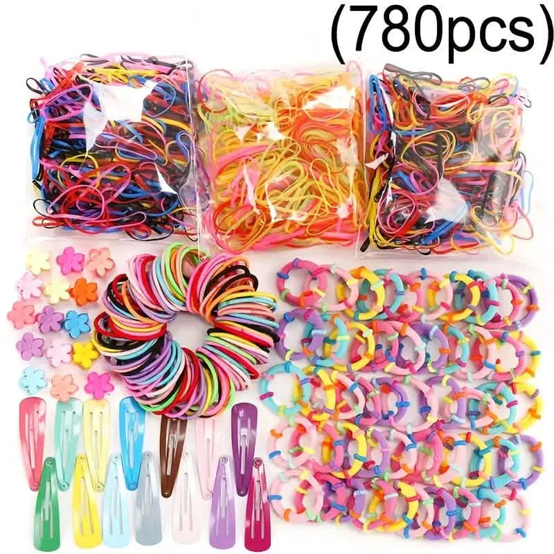 780-Pieces: Hair Accessories for Girls by DailySale