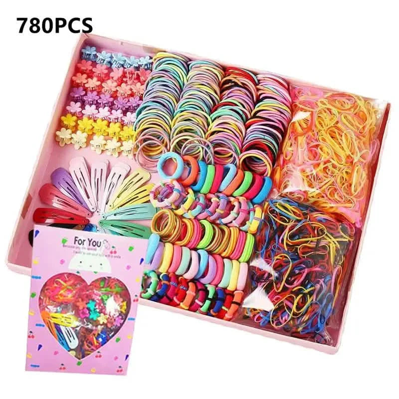 780-Pieces: Hair Accessories for Girls by DailySale