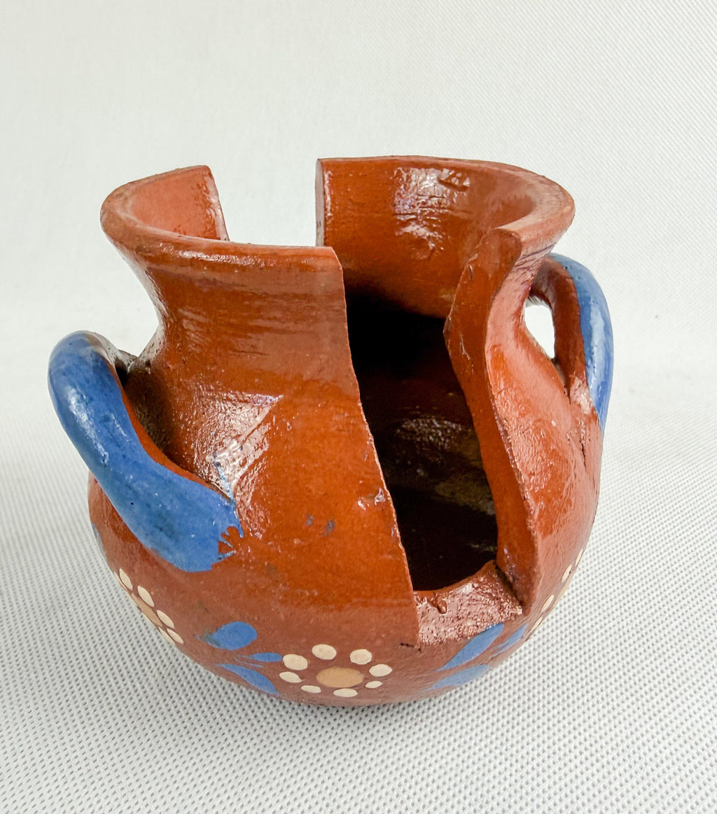 Michoacan Red Clay Pottery Dinnerware Set - Vajilla de Barro by TheMexHub
