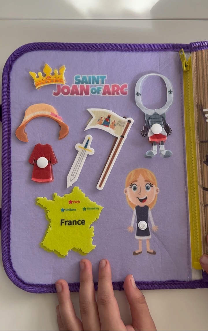 My Pray & Play Busy Book - God's Princesses by Saintly Heart
