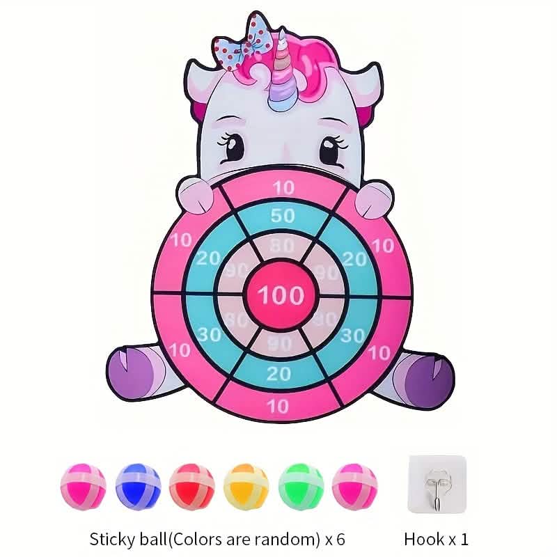 Colorful Sticky Ball Toss Game - Elephant, Unicorn or Dinosaur by DailySale