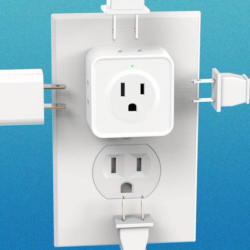 Multi-Function Socket Adapter – Five-Way Wall Extension by DailySale
