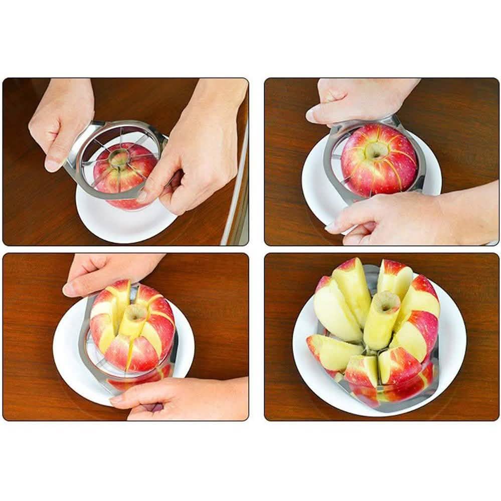 8-Blade Stainless Steel Fruit and Vegetable Slicer by DailySale