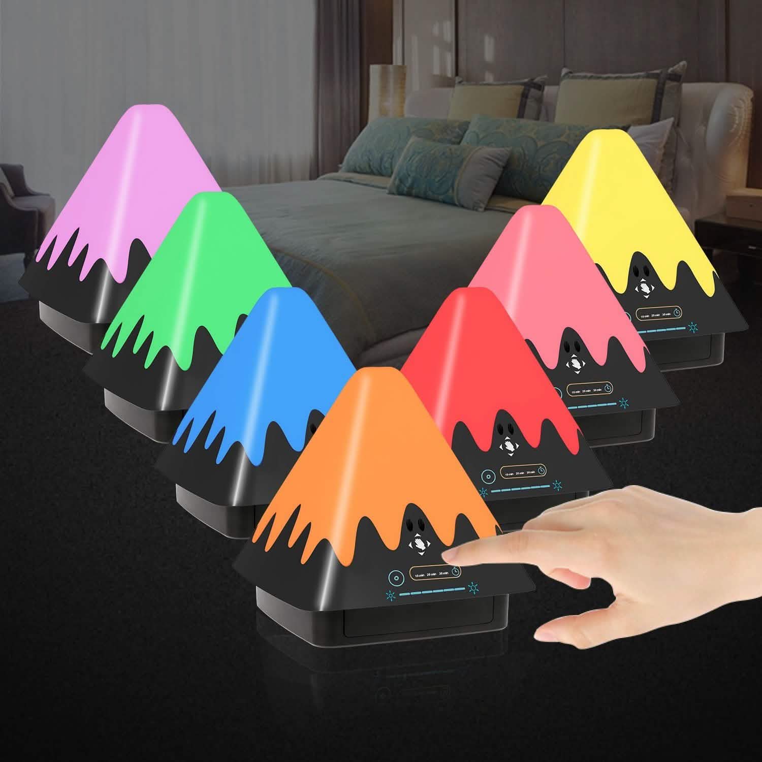 8-Color Touch Control Night Light by DailySale
