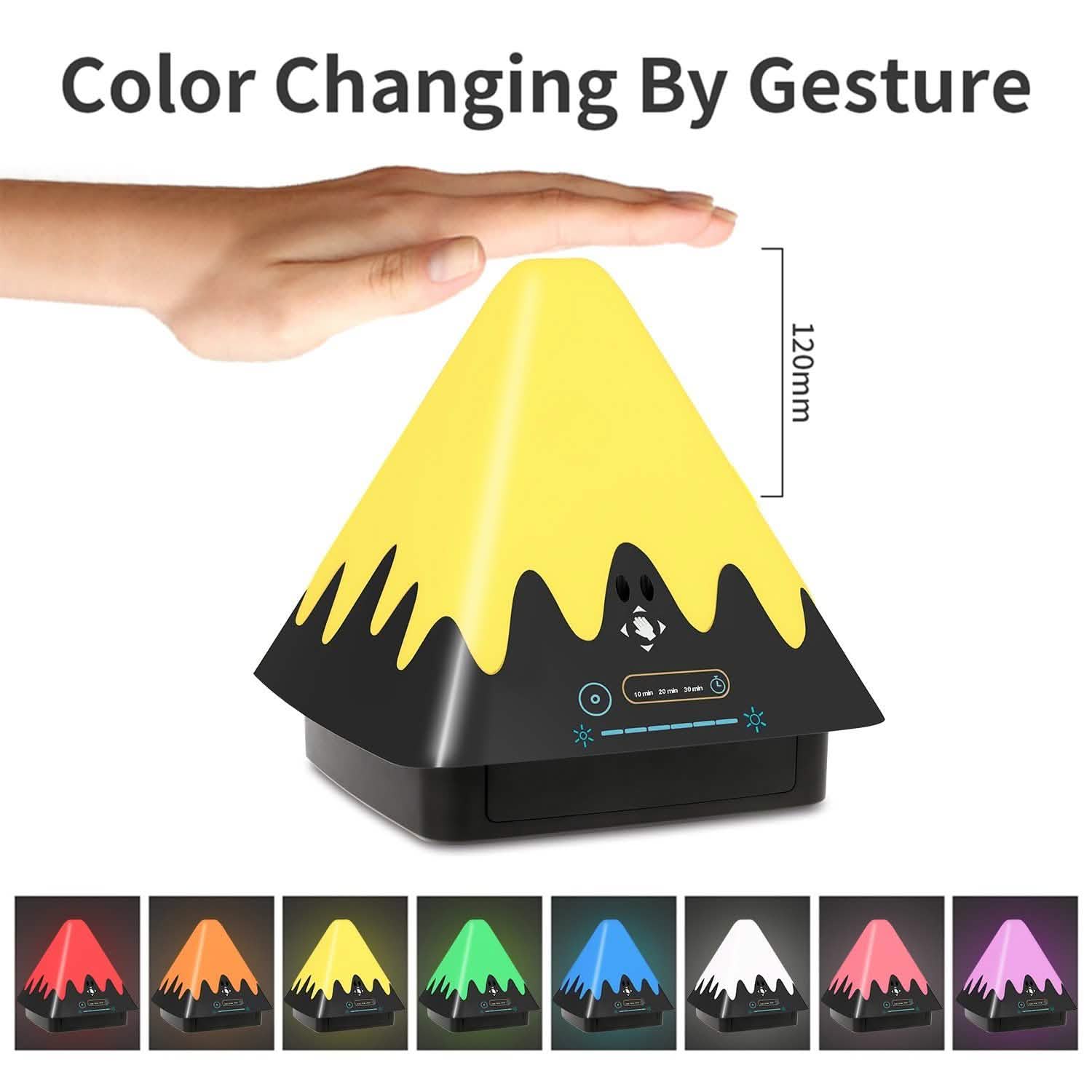 8-Color Touch Control Night Light by DailySale