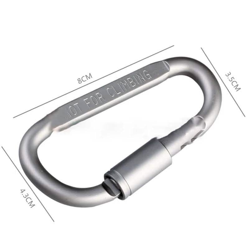 8-Pack: Aluminum Outdoor Carabiner by DailySale