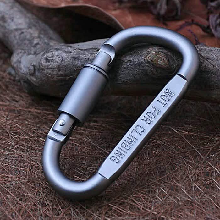 8-Pack: Aluminum Outdoor Carabiner by DailySale