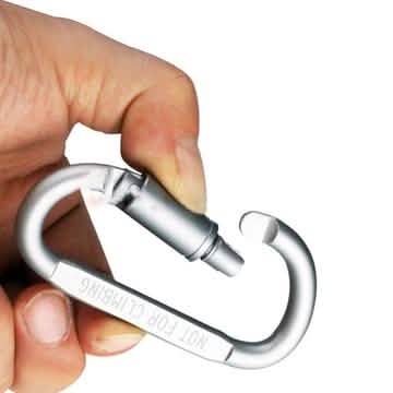 8-Pack: Aluminum Outdoor Carabiner by DailySale