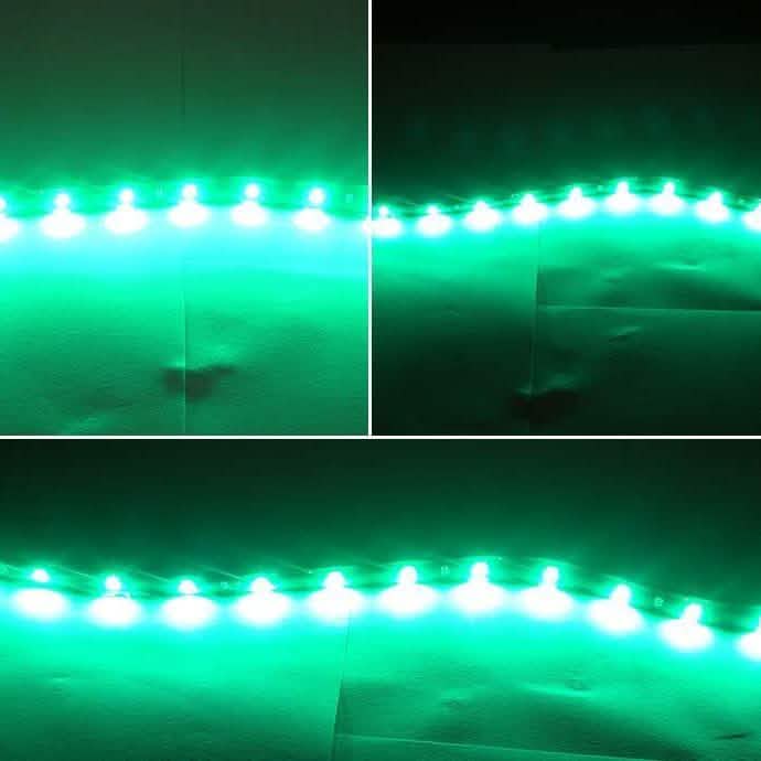 8-Piece: Flexible Waterproof LED Strip Light for Car by DailySale