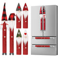 8-Piece: Gnome Christmas Refrigerator Handle Covers Set by DailySale