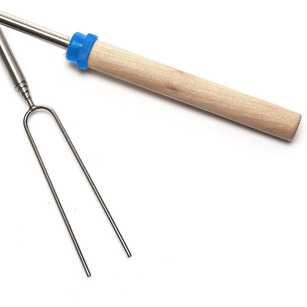 8-Piece Set: Marshmallow Roasting Sticks with Wooden Handle by DailySale