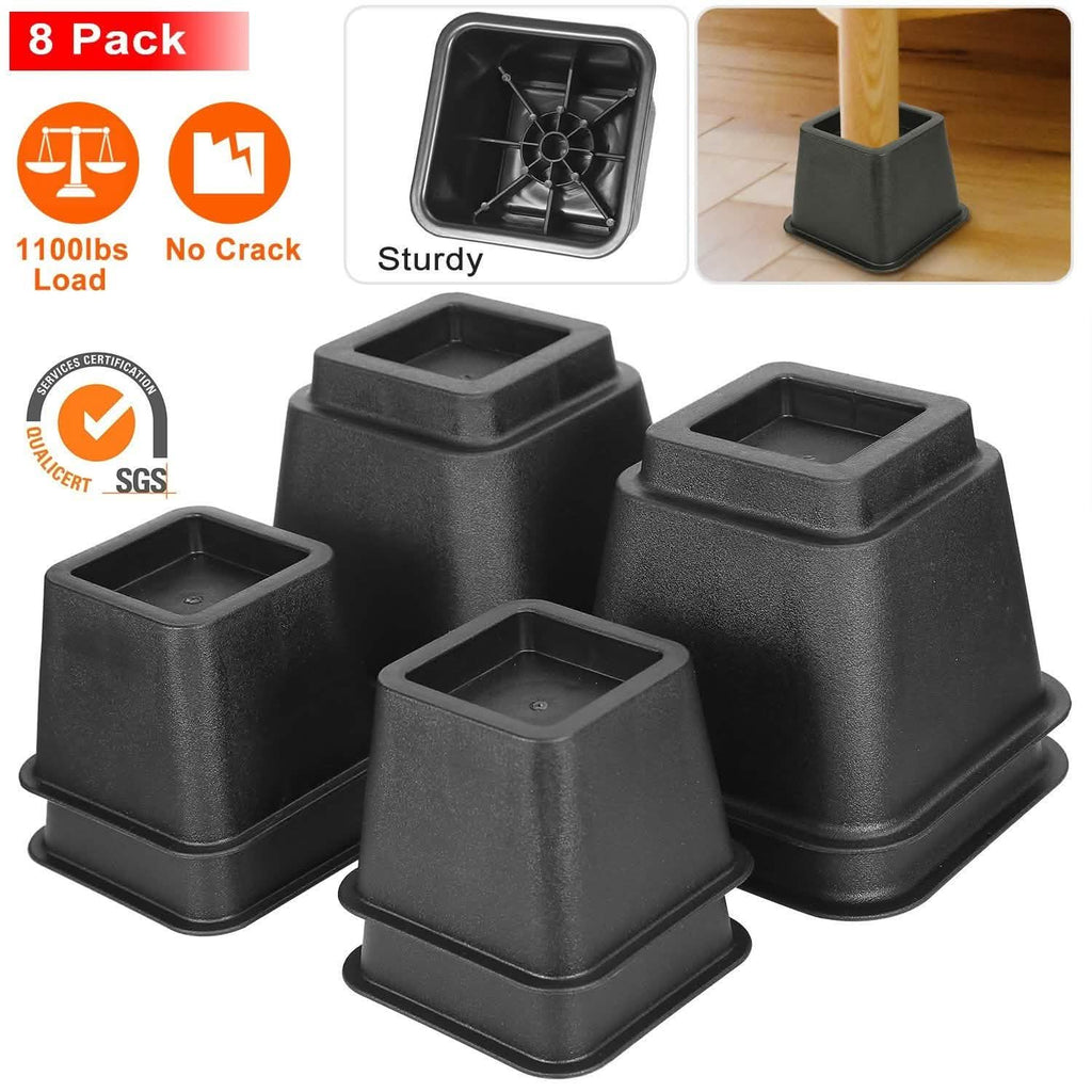 8-Pieces: Furniture Risers by DailySale